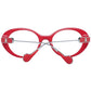 Moncler Red Metal & Plastic Glasses (Frames)