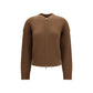 Max Mara Brown Wool Oves Aries Cardigan