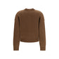 Max Mara Brown Wool Oves Aries Cardigan