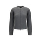 Max Mara Gray Wool Oves Aries Cardigan