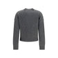 Max Mara Gray Wool Oves Aries Cardigan