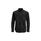 Jack Jones Black Denim Shirt