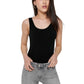 Only Black Cotton Tank Tops