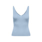 Jacqueline De Yong Blue Viscose Tank Tops