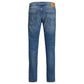 Jack Jones Blue Cotton Skinny Jeans
