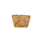 Alviero Martini Prima Classe Beige Cotton Clutch Bag