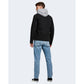 Jack Jones Blue Cotton Relaxed Fit Jeans