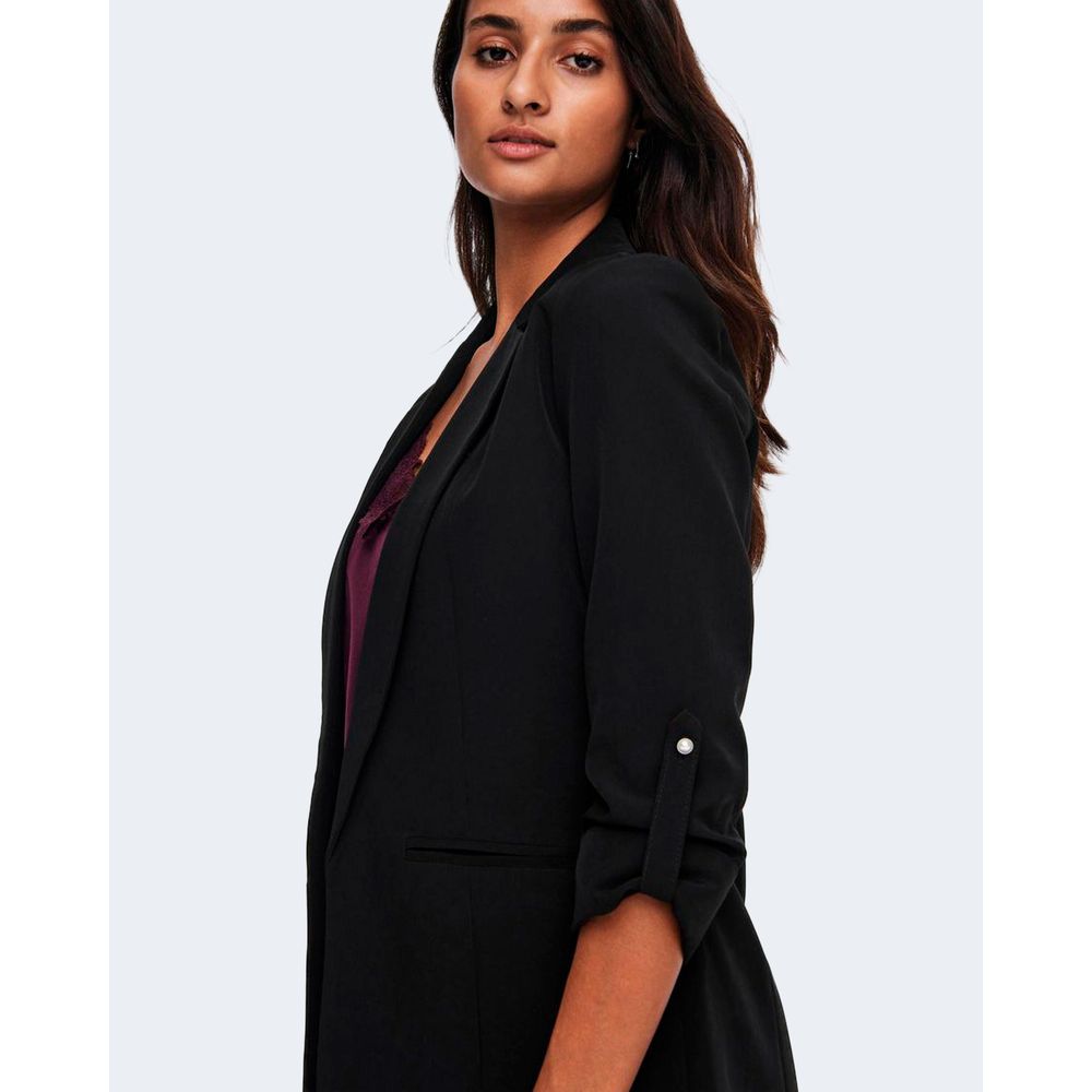 Only Black Polyester Blazer