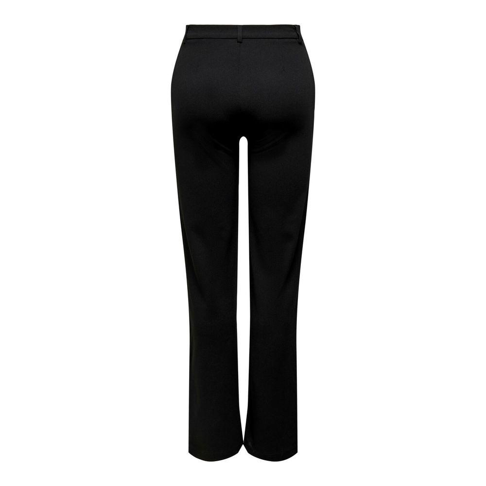 Jacqueline De Yong Black Elastane Dress Pants