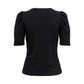 Only Black Cotton T-Shirt