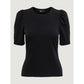 Only Black Cotton T-Shirt