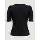 Only Black Cotton T-Shirt