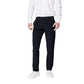 Armani Exchange Black Cotton Casual Pants