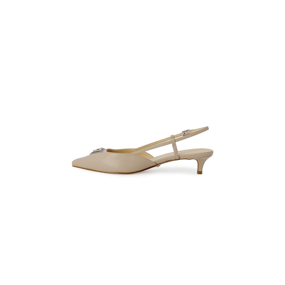 Guess Beige Polyester High Heel Pumps