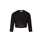 Morgan De Toi Black Polyester Biker Jacket