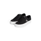 Calvin Klein Jeans Black And White Recycled Cotton Platform Sneakers