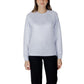 Armani Exchange White Viscose Sweatshirt