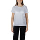 Armani Exchange White Cotton T-Shirt