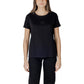 Armani Exchange Black Cotton T-Shirt