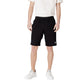 EA7 Emporio Armani Black Cotton Bermuda Shorts