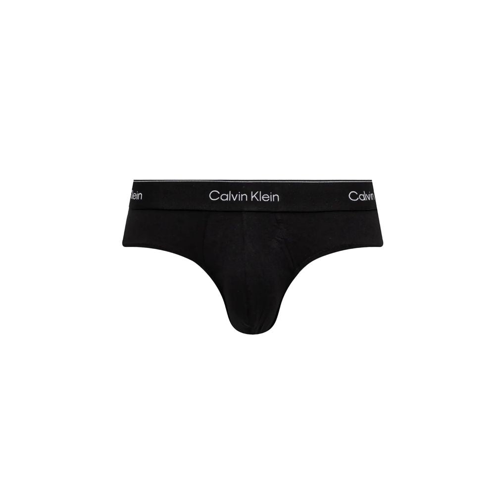 Calvin Klein Underwear Black And White Cotton Briefs