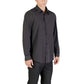 Armani Exchange Black Elastane Dress Shirt