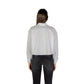 Armani Exchange White Cotton Blouse