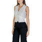 Morgan De Toi White Polyester Blouse