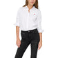 Jacqueline De Yong White Cotton Blouse