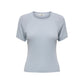 Jacqueline De Yong Blue Viscose T-Shirt
