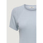 Jacqueline De Yong Blue Viscose T-Shirt