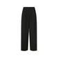 Jacqueline De Yong Black Polyester Flared Pants