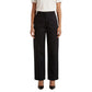 Jacqueline De Yong Black Cotton Casual Pants