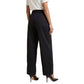 Jacqueline De Yong Black Cotton Casual Pants