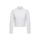 Calvin Klein Jeans White Cotton Blouse