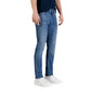 Calvin Klein Jeans Blue Cotton Skinny Jeans
