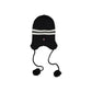 Tommy Hilfiger Jeans Black And White Recycled Wool Cap (Baseball Hat)