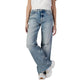Tommy Hilfiger Jeans Light Blue Recycled Cotton Bootcut Jeans