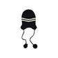 Tommy Hilfiger Jeans Black And White Recycled Wool Cap (Baseball Hat)
