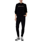 EA7 Emporio Armani Black Cotton Tracksuit