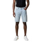 Antony Morato Light Blue Cotton Bermuda Shorts