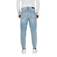 Antony Morato Light Blue Cotton Relaxed Fit Jeans