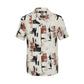 Antony Morato Beige Viscose Shortsleeve Shirt