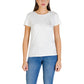 Liu Jo Cream Cotton T-Shirt