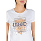Liu Jo Beige Cotton T-Shirt
