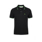 U.S. POLO ASSN. Black Cotton Polo Shirt