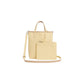 Lacoste Beige Leather Handbag