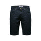 Jeckerson Blue Cotton Bermuda Shorts
