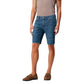 Jeckerson Blue Recycled Cotton Bermuda Shorts