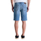 Jeckerson Light Blue Cotton Bermuda Shorts